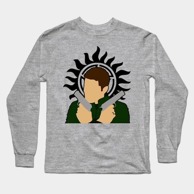 Dean Winchester Long Sleeve T-Shirt by LUCYFERCHRIST